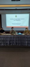 Sosialisasi Pengendalian Covid – 19 di Kelurahan Brontokusuman Kemantren Mergangsan Kota Yogyakarta