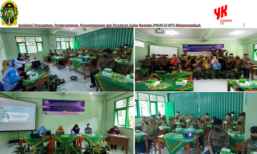 Sosialisasi P4GN di MTS Muhammadiyah Kota Yogyakarta