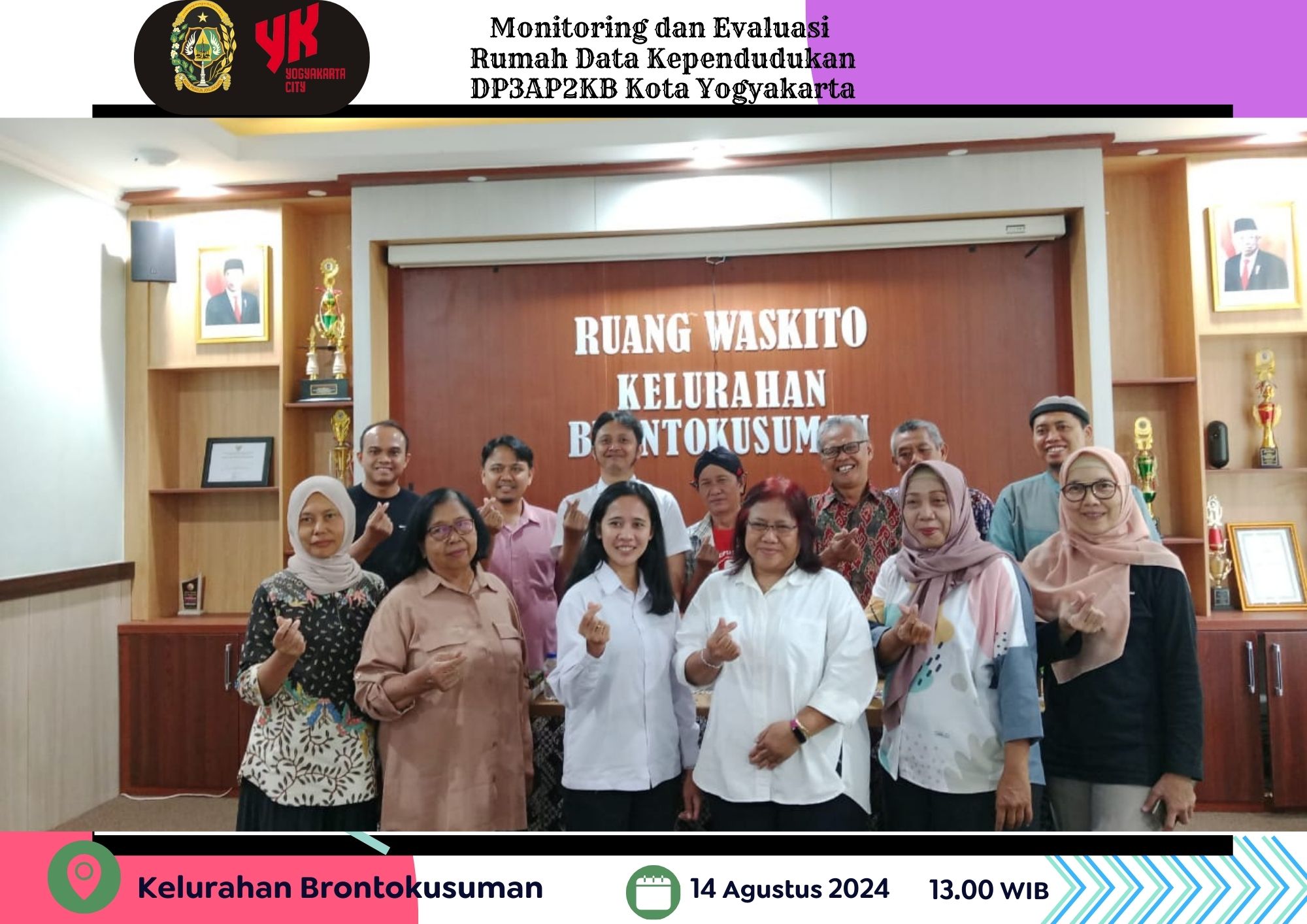 Monitoring dan Evaluasi Rumah Data Kependudukan